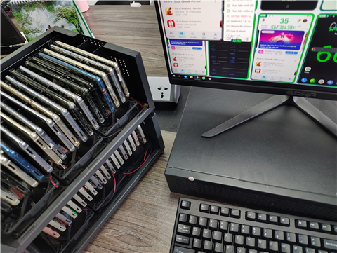 Ảnh Lắp Đặt Box Phone Farm Tại Đường Minh Khai – Hai Bà Trưng, Hà Nội